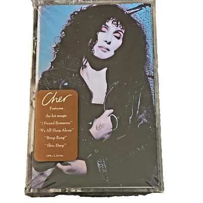 Sealed NEW Cher “Cher” Cassette Tape Geffen I Found Someone 1987 - Image 1 of 4