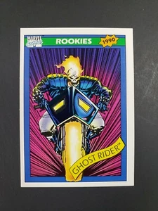 GHOST RIDER #82 Marvel Comics Rookie IMPEL Trading Card 1990 Series 1 - Picture 1 of 6