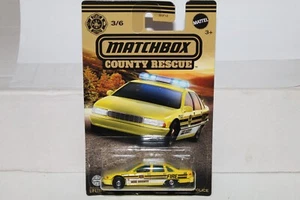 MATCHBOX County Rescue 3/6 Chevy Caprice Classic Fire Chief - Picture 1 of 1