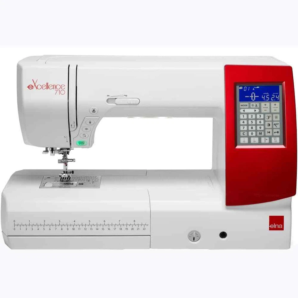 Elna eXcellence 710 Computerized Sewing and Quilting Machine Classroom Model