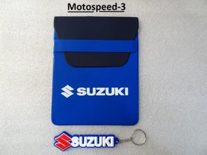 porta documenti suzuki + portachiavi in gomma - Foto 1 di 1