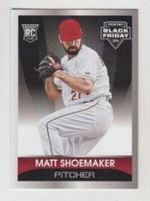 Matt Shoemaker 2014 PANINI BLACK FRIDAY ROOKIE CARD /499 LOS ANGELES ANGELS