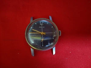 Mechanische Herrenuhr POBEDA BRAUN QUARTER klassisch Vintage - Bild 1 von 7