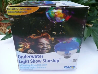 水下灯星际飞船游泳池水疗热水浴缸灯光秀旋转灯游戏3559 — 第 1/4 张图片