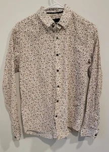 Herren M Network moderne Passform mittellangarm geknöpftes Kragenshirt Kleidung - Bild 1 von 3