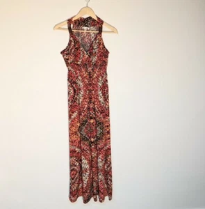 Maxi Vestido John Paul Richard Multicolor Sin Mangas, Pequeño - Imagen 1 de 10