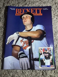Beckett Baseball Card Monthly January 1995 Cal Ripken Jr Issue 118 Orioles - Picture 1 of 6