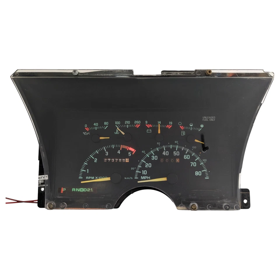 1992-1994 Chevy GMC Silverado Sierra C K 1500 2500 Speedometer Cluster 273K OEM - Image 1 of 4