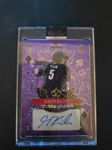 Gavin Kilen Auto 2024 Wild Card Draw 5 Card 4/4 San Francisco Giants #13th Pick - Imagen 1 de 3