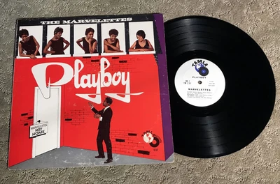 THE MARVELETTES ♫ PLAYBOY♫ 1962 TAMLA TM-231 1st PRESS WHITE LABEL PRESSING EX! - Image 1 of 4