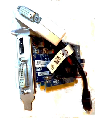 Dual DVI✔️DisplayPort  Video Card✔️PCI-E 2.0 x16✔️DELL  HP LOW PROFILE✔️20Watts - Image 1 of 4