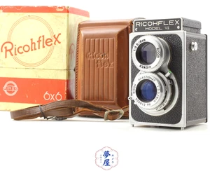 [For Parts w/Case Box] Ricoh RICOHFLEX Model VII TLR Film Camera 80mm from JAPAN - Picture 1 of 12