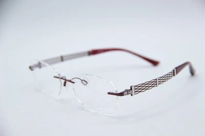 NUEVA LÍNEA ART CHARMANT XL 2052 BU BORGOÑA MONTURAS AUTÉNTICAS GAFAS 51-17 Foto 1 de 4