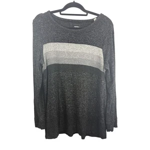 Sonoma Goods For Life Women's Gray Long Sleeve Crew Neck Pullover Knit Top - Picture 1 of 8