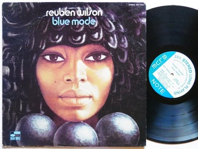 REUBEN WILSON Blue Mode LP BLUE NOTE BST 84343 US 1970 RVG Melvin Sparks VG+ - Image 1 of 4