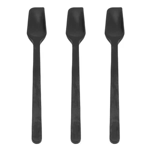 3x 7.5in Silicone Spatulas Spoonula With Seamless One Piece Design Heatproof - Picture 1 of 12