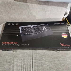 Perixx PERIBOARD-535 Wired Full-Size Mechanical Ergonomic Split Keyboard - Picture 1 of 7
