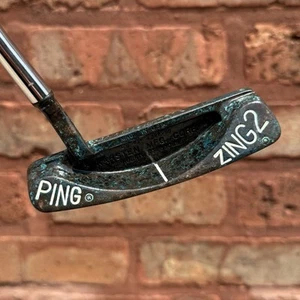 CUSTOM “SHIPWRECKED” PING ZING 2 BERYLLIUM (BeCu) COPPER PUTTER 35" PATINA w/HC✨ - Picture 1 of 13