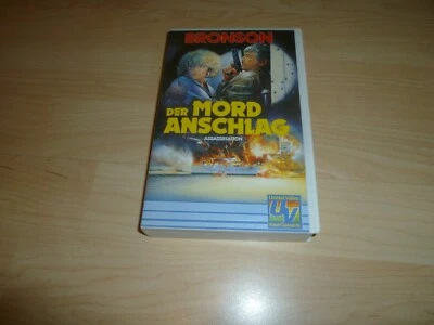 VHS Film - Der Mordanschlag - Charles Bronson - United Video - Videokassette - Bild 1 von 2