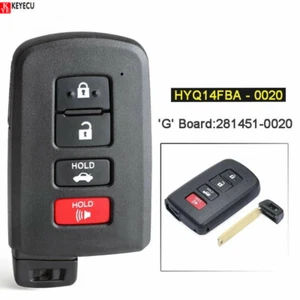 for Toyota Avalon Camry Corolla Smart Keyless Remote Key Fob 281451-0020 - Foto 1 di 2