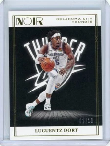 2020-21 Panini Noir Basketball Association Edizione Oro #39 Luguentz Dort #01/10 - Foto 1 di 2