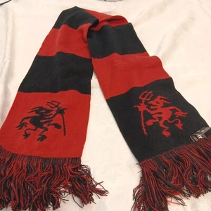 Loot Fright Scarf Dancing Devil Pitch Fork 54 X 7 NWOT - Picture 1 of 3