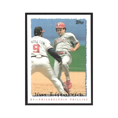 1995 Topps Jim Eisenreich Phillies #326 - Image 1 of 3