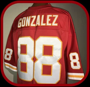 KANSAS CITY CHIEFS TONY GONZALEZ MITCHELL & NESS ADULT 2XL LEGACY JERSEY NWT - Picture 1 of 7