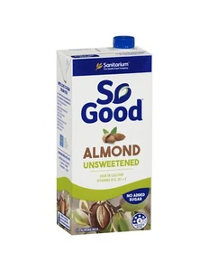 So Good Almond Unsweetened 1l - Picture 1 of 2