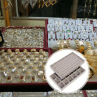  2 Pcs Jewelry Display Organizer Tray Makeup Storage Drawers Ornament Stand