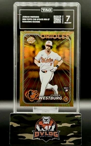 2024 Topps Chrome Update Jordan Westburg Radiating Rookies SSP #RR-27 - Picture 1 of 2