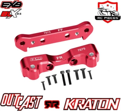 ARRMA KRATON EXB 8S OUTCAST BLX 1/5 CNC FRONT LOWER SUSPENSION MOUNT GPM UPGRADE - Image 1 of 2