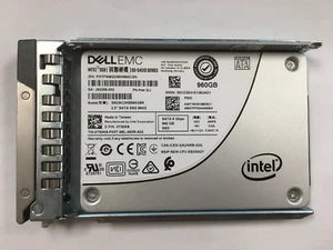 Dell EMC P4510 / 0T50K8 960GB NVME SATA Solid State Drive with Caddy - Picture 1 of 4