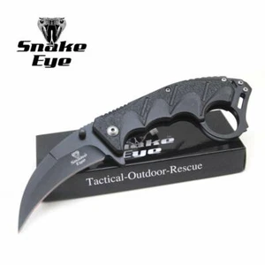 Cuchillo Plegable Diseñado Karambito Táctico Ojo de Serpiente para Llevar Todos los Días - Imagen 1 de 6