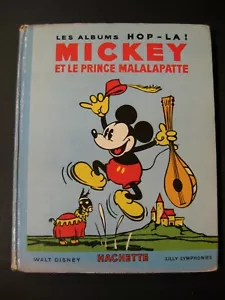 Mickey et le Prince Malalapatte Hop-là ! Walt Disney Ed. Hachette 1935 TBE - Picture 1 of 7