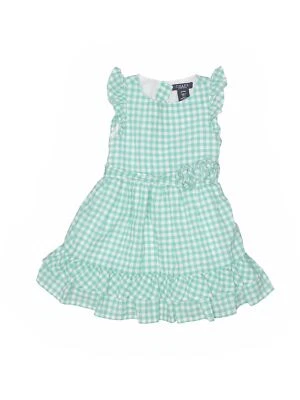 Vestido verde Chaps niñas 24 meses Foto 1 de 2