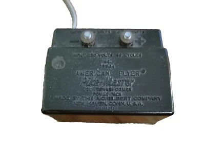 AMERICAN FLYER PIKE-MASTER 19504 TOY TRANSFORMER POWER PACK A.C. GILBERT CO. - Image 1 of 3