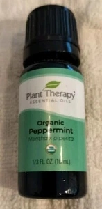 Plant Therapy Organic Peppermint Essential Oil 100% Pure, Undiluted, Natural - Picture 1 of 1
