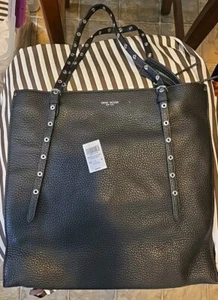 Henri Bendel Beekman Adjustable Strap Tote BNWT Reg $450 Soft Pebble Leather - Picture 1 of 7