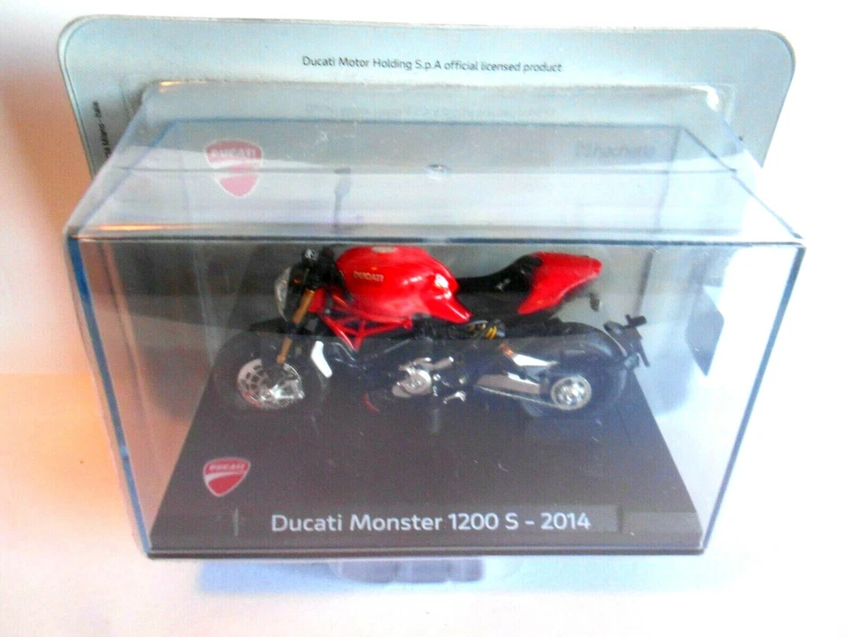 DIE CAST MOTO DUCATI MONSTER 1200 S - 2014 SCALA 1/24 - Immagine 1 di 1