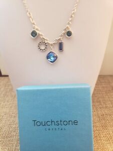  Touchstone Crystal by Swarovski Crystal Happy Days Necklace New