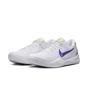 HF9550-100 Nike Kobe 8 Protro White and Court Purple (Herren) - Bild 1 von 6