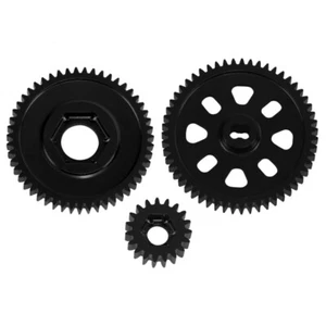 Juego de engranajes de transmisión y carril CNC de aluminio NexxSpeed (NEGRO) - AXIAL SCX24/AX24 - Imagen 1 de 1