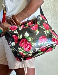 BOLSO DE MANO MENSAJERO BANDOLERA MULTICOLOR ESTAMPADO FLORAL KANGOL - Imagen 1 de 17