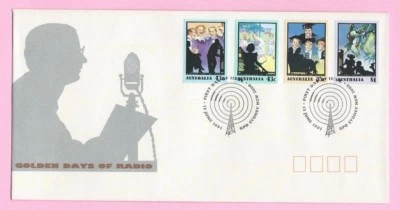 AUSTRALIA  FDC 1991 - GOLDEN DAYS OF RADIO - Shs GPO Sydney, NSW - Image 1 of 2