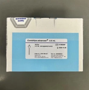 Combitips® advanced Eppendorf, 0.5 mL, 100 pcs.  0030089421 - Picture 1 of 3