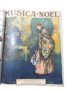 Revue Musica 12 numéros reliés. 1909/1910 n°85 à 96. - Picture 1 of 12