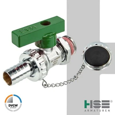 HSE Kessel-, Füll- und Entleerungsventil - KFE-Kugelhahn 1/2 Zoll  für Trinkwass - Bild 1 von 4