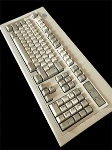 IBM Model M New Mechanical Keyboard 61G3974, 1995, wired PS/2 cable W/adapter. - Picture 1 of 10