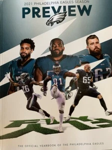 2021 PHILADELPHIA EAGLES YEARBOOK NFL FOOTBALL PROGRAM SUPER BOWL 57 LVII ?? - Picture 1 of 1